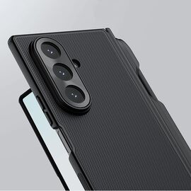 Nillkin Super Frosted Shield Fold Magnetic Case for Samsung Galaxy Z Fold 7, MagSafe Compatible, with S Pen Space - Black | Techbox