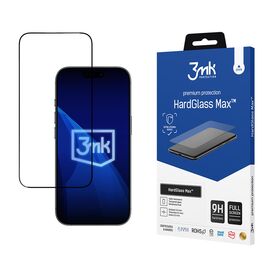 Reinforced tempered glass 3mk HardGlass Max Black for iPhone 17 Air | Techbox