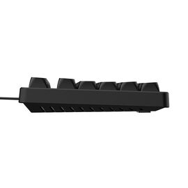 Wozinsky WKG-200 rainbow membrane gaming keyboard with scroll wheel - black