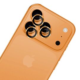 3mk Lens Protection Pro Tempered Glass for iPhone 17 Pro / 17 Pro Max - Orange - Apple iPhone - Screen & Camera Protection - Techbox