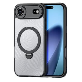 Dux Ducis Aimo Mag Case with Magnetic Ring and Stand for iPhone 17 Air &ndash; Black | Techbox