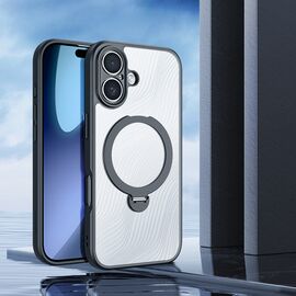 Dux Ducis Aimo Mag Case with Magnetic Ring and Stand for iPhone 17 ? Black - Apple Cases - Cases - Techbox