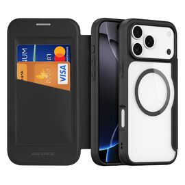 Dux Ducis Skin X Pro Case for iPhone 17 Pro Max with Wallet, MagSafe Compatible - Black | Techbox