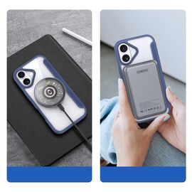 Dux Ducis Skin X Pro iPhone 17 Air Case with MagSafe and Wallet - Blue - Apple Cases - Cases - Techbox