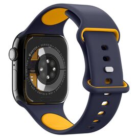Spigen Nano Pop Strap for Apple Watch 40/41/42 mm - Navy Blue/Orange | Techbox