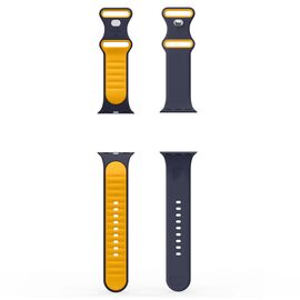 Spigen Nano Pop Strap for Apple Watch 40/41/42 mm - Navy Blue/Orange | Techbox