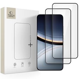 Tech-Protect Glass Fit+ 2-pack tempered glass for Xiaomi Poco F7 5G - black - Xiaomi - Screen & Camera Protection - Techbox