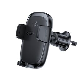 Acefast D48 Car Air Vent Mount with Wireless Charger - Black - Smartphone Holders - Smartphones - Techbox