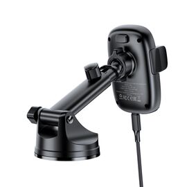 Acefast D49 Car Mount with Wireless Charger for Dashboard - Black - Powerbanks - Smartphone Chargers - Techbox