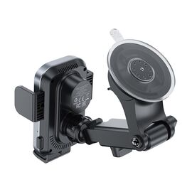 Acefast D53 Car Mount with Wireless Charger for Dashboard with Automatic Clamp - Black - Powerbanks - Smartphone Chargers - Techbox