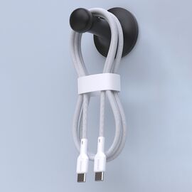 Dudao L9C 65W USB-C - USB-C 2m Cable - White - Cables & Adapters - Cables & Accessories - Techbox