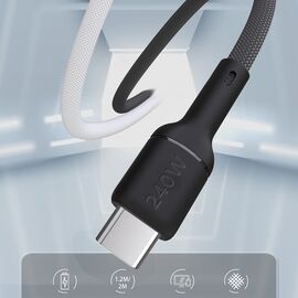Dudao L9C Max 240W PD USB-C - USB-C Cable 1.2m - Black | Techbox