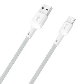Dudao L9T 5A USB-A - USB-C Cable 1m - White | Techbox