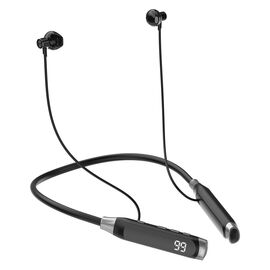 Dudao U5 Max Bluetooth Neckband Wireless Headphones - Black | Techbox