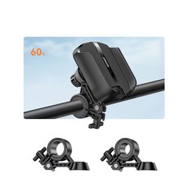 Joyroom JR-ZS431 phone holder for bike, motorcycle, scooter - black - Bicycle - Sports & Fitness - Techbox