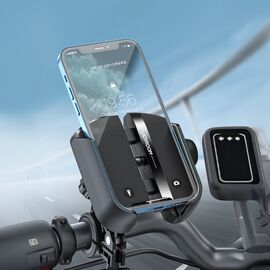 Joyroom JR-ZS431 phone holder for bike, motorcycle, scooter - black - Bicycle - Sports & Fitness - Techbox