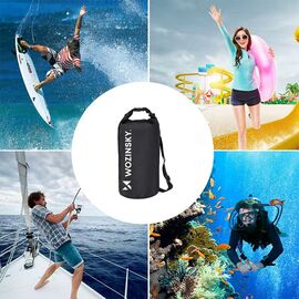 Wozinsky WWK-30 waterproof bag for 30l sup kayak - black - Bags & Backpacks - Laptop Accessories - Techbox