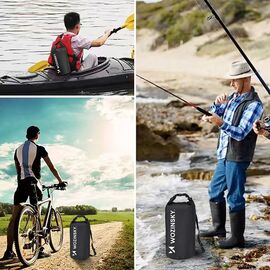 Wozinsky WWK-30 waterproof bag for 30l sup kayak - black - Bags & Backpacks - Laptop Accessories - Techbox