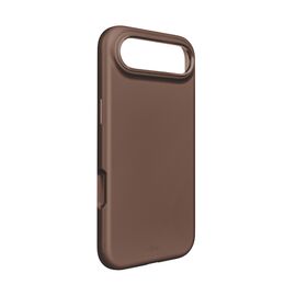 Pure Icon Mag Pro Liquid Silicone Case for iPhone 17 Air, MagSafe Compatible, with Camera Protection and Aluminum Buttons - Brown - Apple Cases - Cases - Techbox