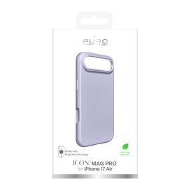Pure Icon Mag Pro Liquid Silicone Case for iPhone 17 Air, MagSafe Compatible, with Camera Protection and Aluminum Buttons - Pink - Apple Cases - Cases - Techbox