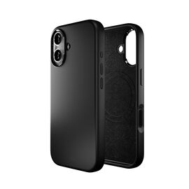 Pure Icon Mag Pro Liquid Silicone Case for iPhone 17, MagSafe Compatible, with Camera Protection and Aluminum Buttons - Black - Apple Cases - Cases - Techbox
