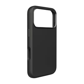Pure Icon Mag Pro Liquid Silicone Case for iPhone 17 Pro, MagSafe Compatible, with Camera Protection and Aluminum Buttons - Black - Apple Cases - Cases - Techbox