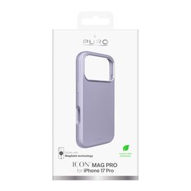 Pure Icon Mag Pro Liquid Silicone Case for iPhone 17 Pro, MagSafe Compatible, with Camera Protection and Aluminum Buttons - Pink - Apple Cases - Cases - Techbox