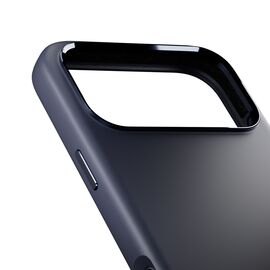 Pure Icon Mag Pro Liquid Silicone Case for iPhone 17 Pro Max, MagSafe Compatible, with Camera Protection and Aluminum Buttons - Dark Blue - Apple Cases - Cases - Techbox