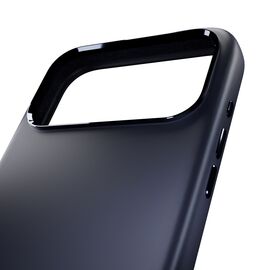 Pure Icon Mag Pro Liquid Silicone Case for iPhone 17 Pro Max, MagSafe Compatible, with Camera Protection and Aluminum Buttons - Dark Blue - Apple Cases - Cases - Techbox