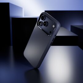 Pure Icon Mag Pro Liquid Silicone Case for iPhone 17 Pro Max, MagSafe Compatible, with Camera Protection and Aluminum Buttons - Dark Blue - Apple Cases - Cases - Techbox