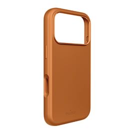 Pure Icon Mag Pro Liquid Silicone Case for iPhone 17 Pro Max, MagSafe Compatible, with Camera Protection and Aluminum Buttons - Orange - Apple Cases - Cases - Techbox