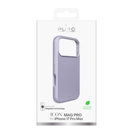 Pure Icon Mag Pro Liquid Silicone Case for iPhone 17 Pro Max, MagSafe Compatible, with Camera Protection and Aluminum Buttons - Pink - Apple Cases - Cases - Techbox