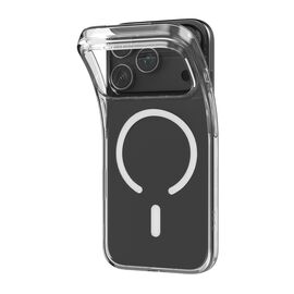 Puro 0.3 MAG Ultra-Slim TPU Case Compatible with MagSafe for iPhone 17 Pro - Transparent - Apple Cases - Cases - Techbox