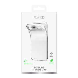 Puro 0.3 Nude Ultra-Slim TPU Case for iPhone 17 Air - Transparent | Techbox
