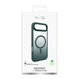Puro Gradient TPU Case Compatible with MagSafe for iPhone 17 Air - Turquoise - Apple Cases - Cases - Techbox