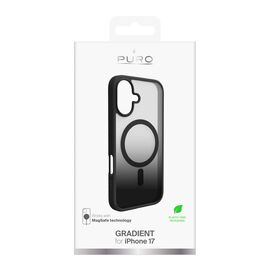 Puro Gradient TPU MagSafe Compatible Case for iPhone 17 - Black - Apple Cases - Cases - Techbox