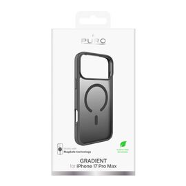 Puro Gradient TPU MagSafe Compatible Case for iPhone 17 Pro Max - Gray - Apple Cases - Cases - Techbox
