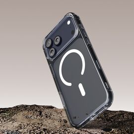 Puro Impact Clear D3O TPU+PC Case Compatible with MagSafe for iPhone 17 Pro - Transparent - Apple Cases - Cases - Techbox