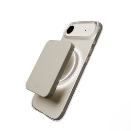 Puro Lite Mag TPU+PC Case Compatible with MagSafe for iPhone 17 Air - Transparent with Brown Ring | Techbox