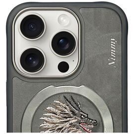 Nimmy Dragon MagSafe Case for iPhone 16 Pro - Gray | Techbox