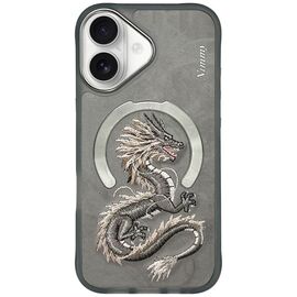 Nimmy Dragon MagSafe iPhone 16 Case - Gray | Techbox