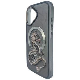 Nimmy Dragon MagSafe iPhone 16 Case - Gray - Uncategorized Cases (2) - Cases - Techbox