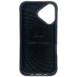 Nimmy Magnetic fashion cute pet MagSafe case for iPhone 16 - black | Techbox