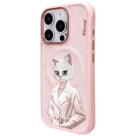 Nimmy Magnetic fashion cute pet MagSafe case for iPhone 16 Pro Max - pink | Techbox