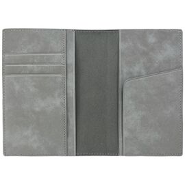 Nimmy Raptor Lion Passport/Wallet Case - Gray