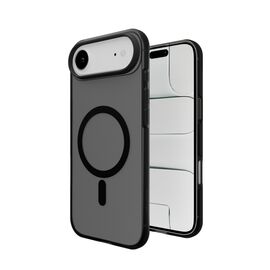 Puro Daylight Magsafe Compatible Silicone Case for iPhone 17 Air - Translucent Black - Apple Cases - Cases - Techbox