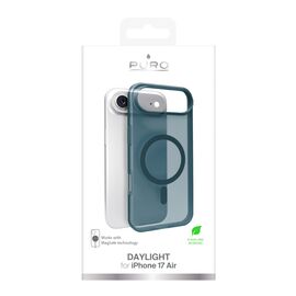 Puro Daylight Magsafe Compatible Silicone Case for iPhone 17 Air - Translucent Turquoise - Apple Cases - Cases - Techbox