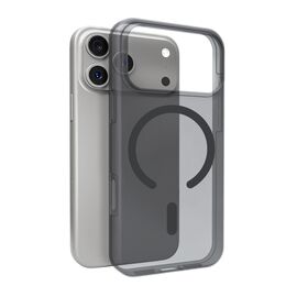 Puro Daylight Magsafe Compatible Silicone Case for iPhone 17 Pro - Translucent Black - Apple Cases - Cases - Techbox
