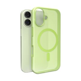 Puro Daylight Magsafe Compatible Silicone Case for iPhone 17 - Translucent Green - Apple Cases - Cases - Techbox