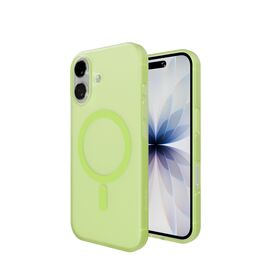 Puro Daylight Magsafe Compatible Silicone Case for iPhone 17 - Translucent Green - Apple Cases - Cases - Techbox
